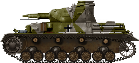 Panzer IV Ausf B of the 21st Panzerdivision - Normandy, June 1944