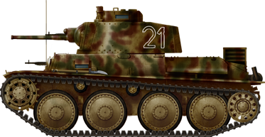 Panzer 38(t) Ausf G, western Ukraine, summer 1943