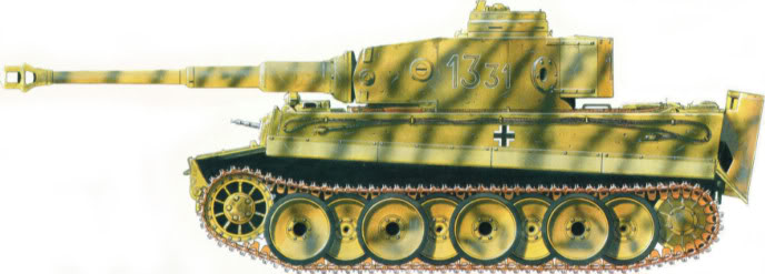 1st SS Panzergrenadier Division – Kursk, July 1943 Michael Wittman tank