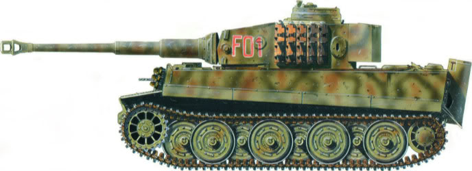 Tigergruppe Fehrmann – Germany, April 1945
